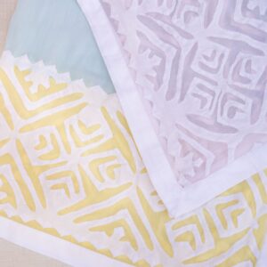 Multicolored Chiffon Dupatta with Rilli - Image 3