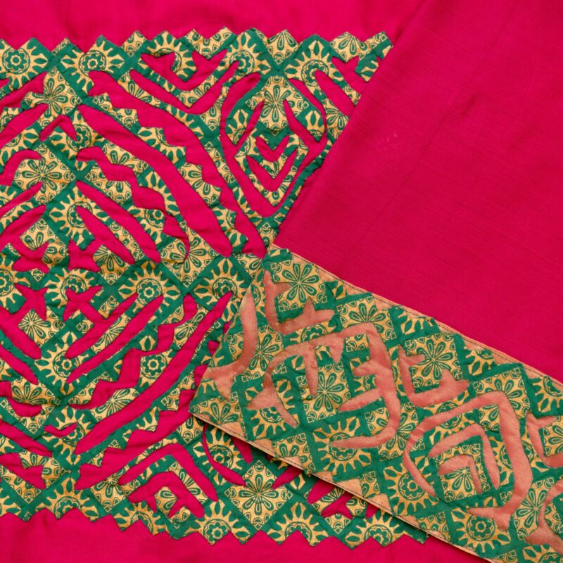 Pure Silk Sari with Rilli - Anchal