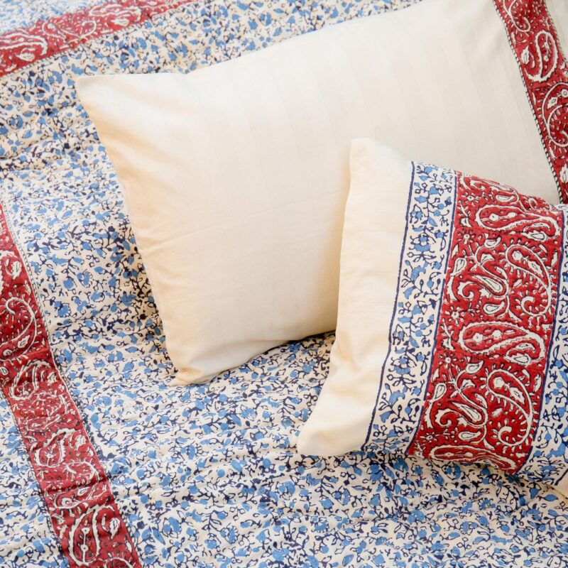 Blue Blockprint Quilt