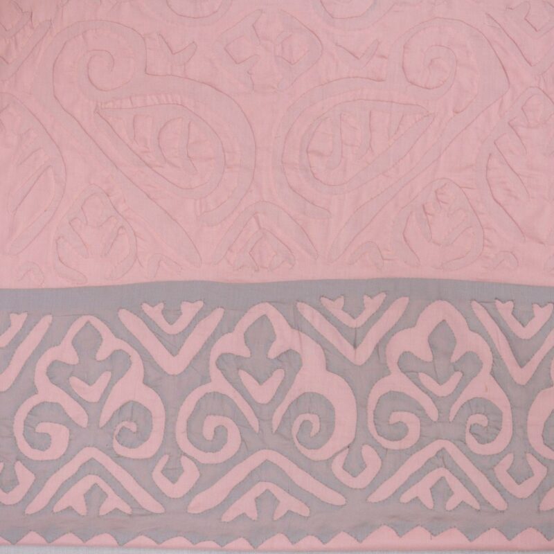 pink with grey border
