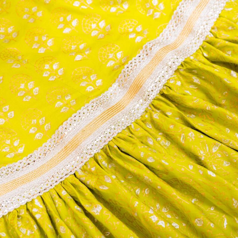 Lime Green Gharara
