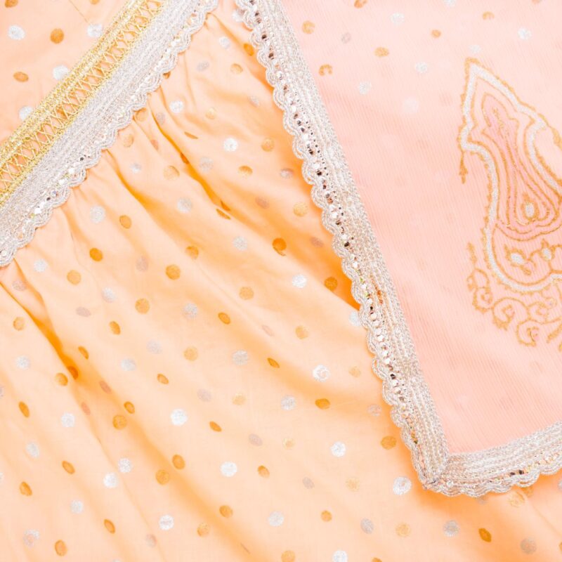 Peach Gharara
