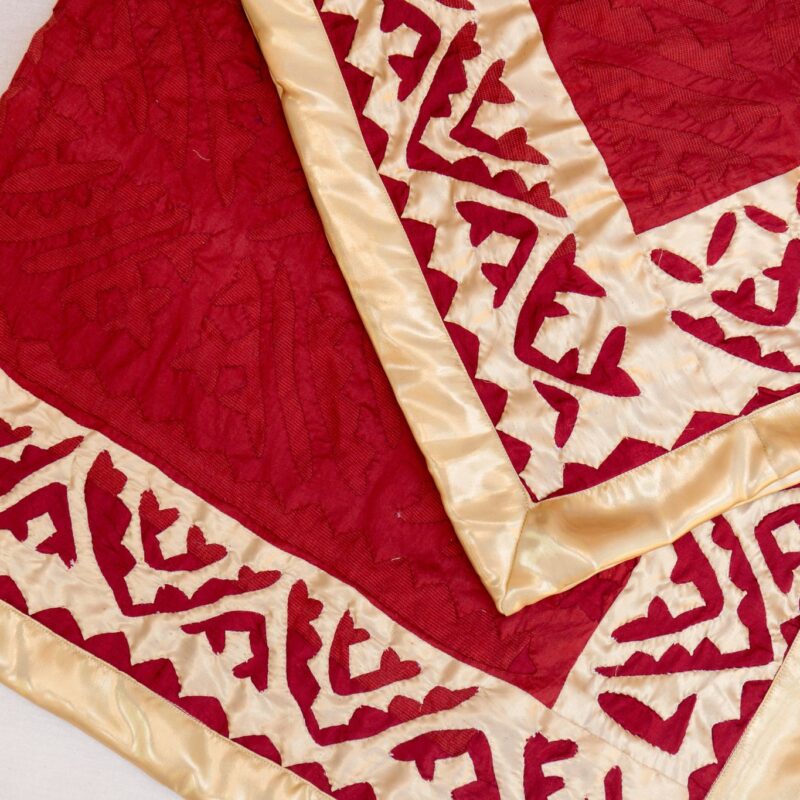 Red Full Rilli Dupatta
